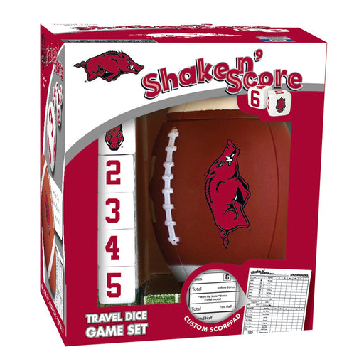 Arkansas Razorbacks Shake n' Score - Just $19.99! Shop now at Retro Gaming of Denver