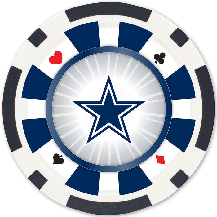 Dallas Cowboys 100 Piece Poker Chips - Just $29.99! Shop now at Retro Gaming of Denver