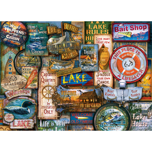 Realtree - Off to the Lakehouse 1000 Piece Jigsaw Puzzle - Just $16.99! Shop now at Retro Gaming of Denver