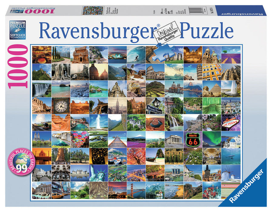 Puzzle: 99 Beautiful Places on Earth - for just $20.99! 