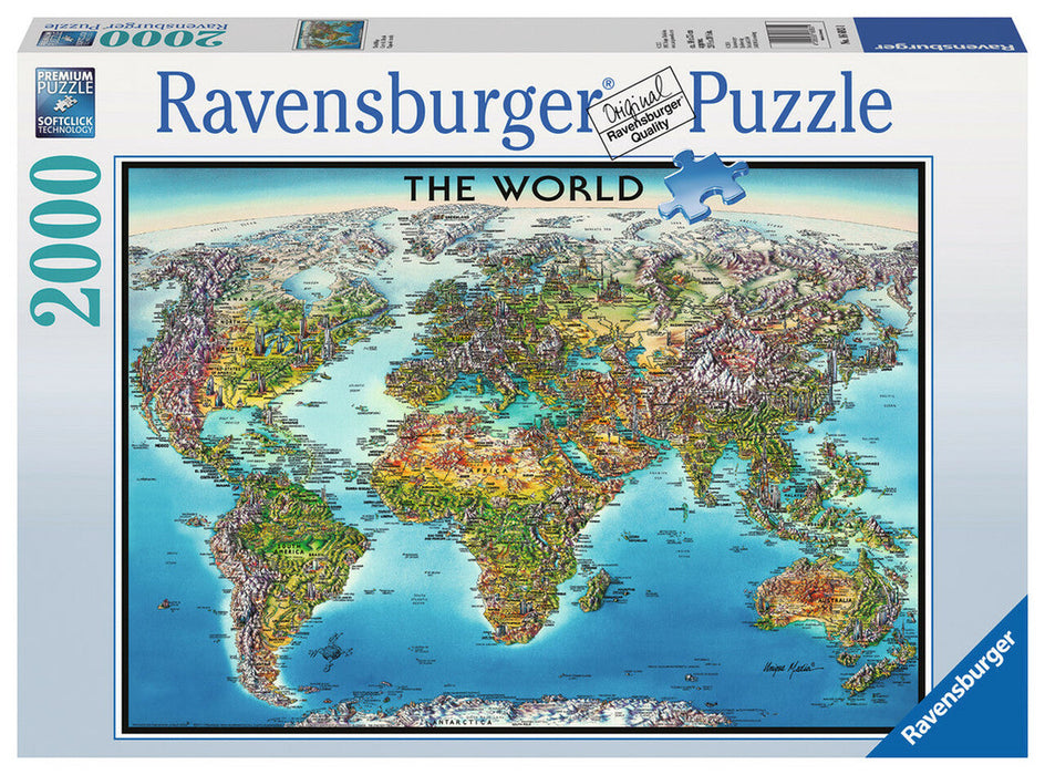 Puzzle: World Map - for just $34.99! 