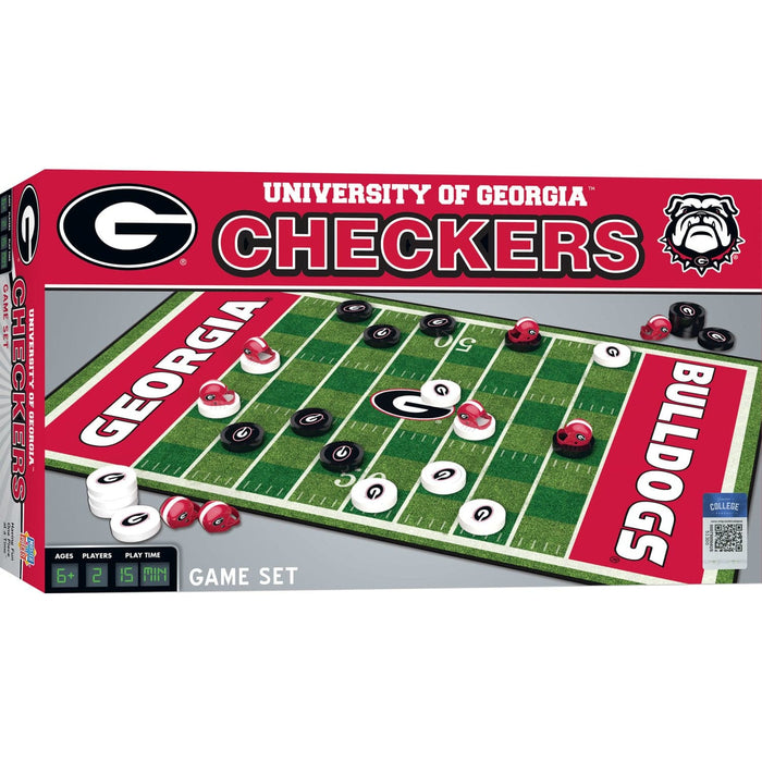 Georgia Bulldogs Checkers Board Game - for just $19.99! 