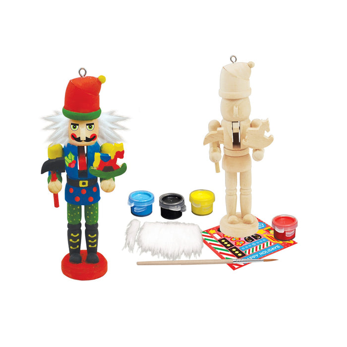 Nutcracker Toymaker Ornament Wood Paint Kit - Just $7.99! Shop now at Retro Gaming of Denver