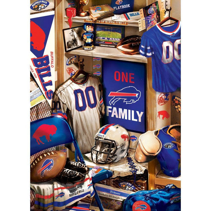 Buffalo Bills - Locker Room 500 Piece Jigsaw Puzzle - for just $16.99! 