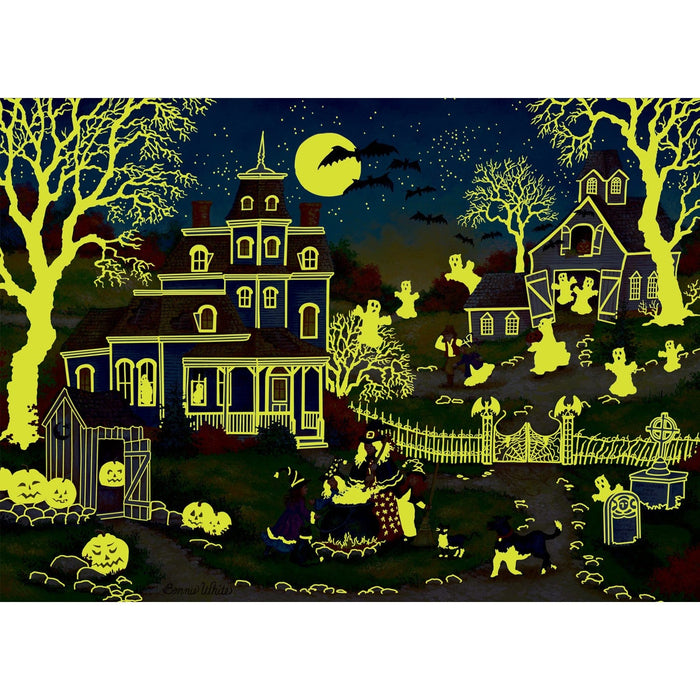 Glow in the Dark - Three Little Witches 1000 Piece Jigsaw Puzzle - for just $16.99! 