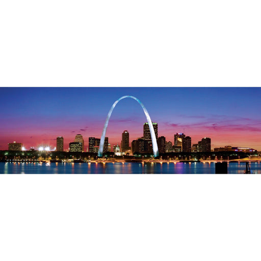 St. Louis, Missouri 1000 Piece Panoramic Jigsaw Puzzle - Just $19.99! Shop now at Retro Gaming of Denver