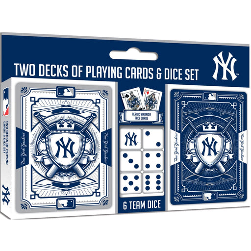 New York Yankees - 2-Pack Playing Cards & Dice Set - for just $19.99! 