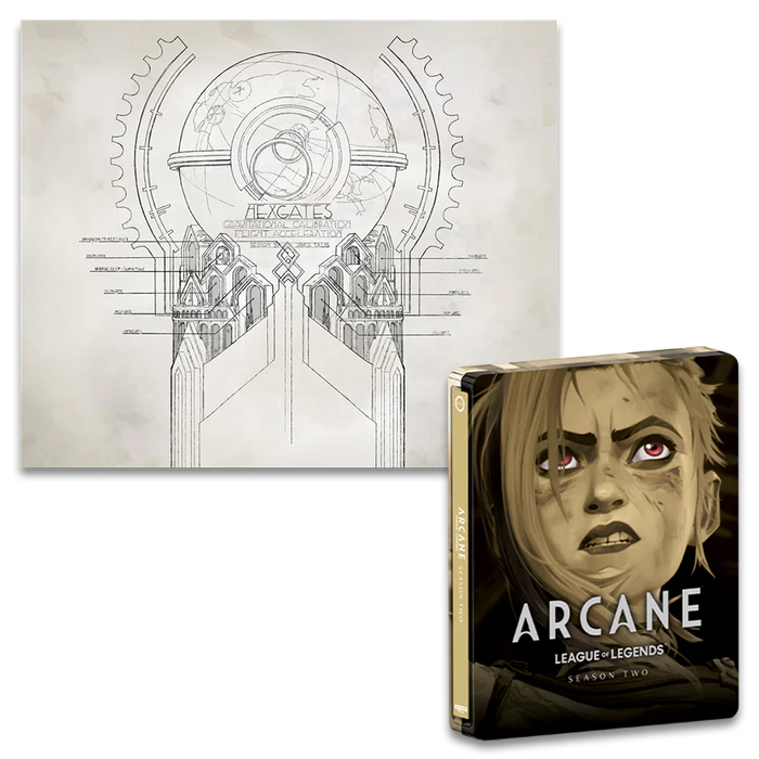 Arcane League Of Legends: Season Two (Limited Edition Steelbook) (4K UHD) + Folded Poster - for just $78.99! 