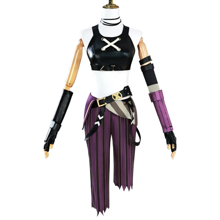Arcane Jinx Cosplay Costume – LOL Season 2 Loli Outfit with Wig & Accessories - for just $74.95! 
