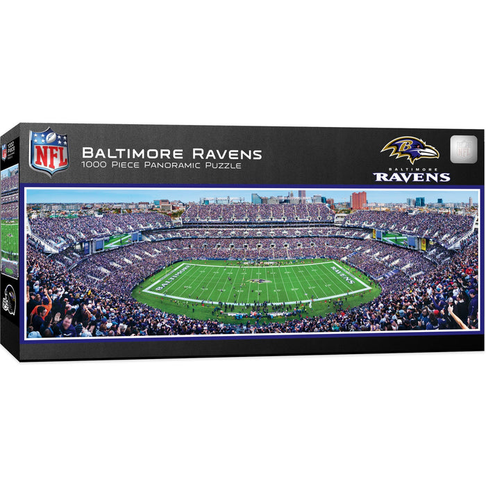 Baltimore Ravens - 1000 Piece Panoramic Jigsaw Puzzle - Just $19.99! Shop now at Retro Gaming of Denver