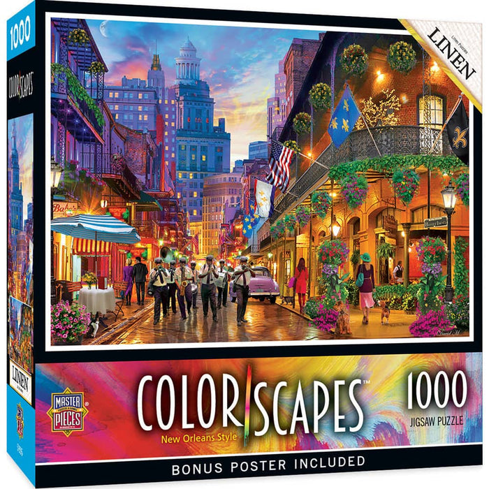Colorscapes - New Orleans Style 1000 Piece Jigsaw Puzzle - for just $16.99! 
