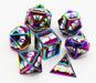 Asexual Pride Flag - Metal RPG Dice Set - for just $54.99! 