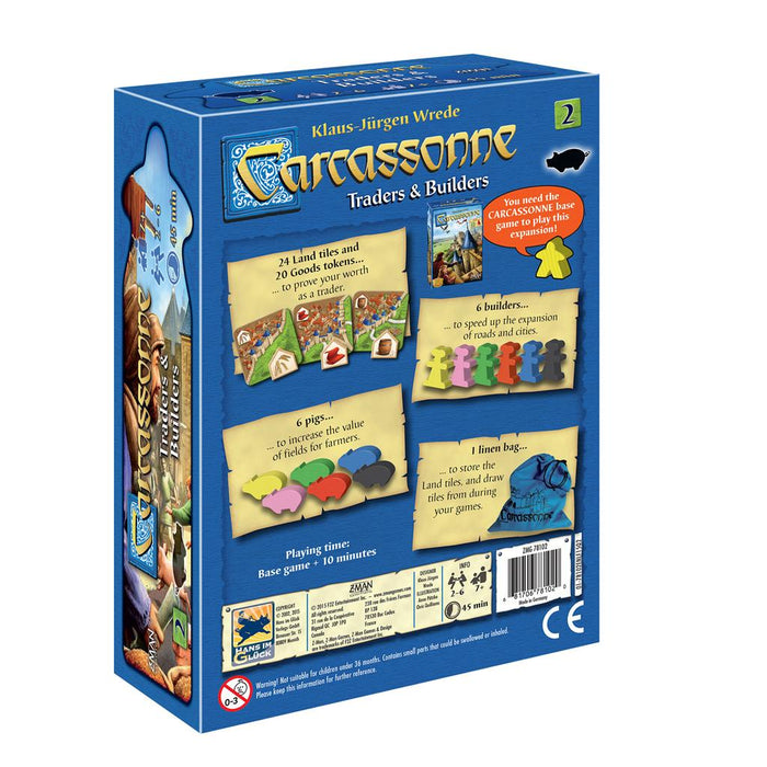 Carcassonne Expansion 2: Traders and Builders - Just $19.99! Shop now at Retro Gaming of Denver