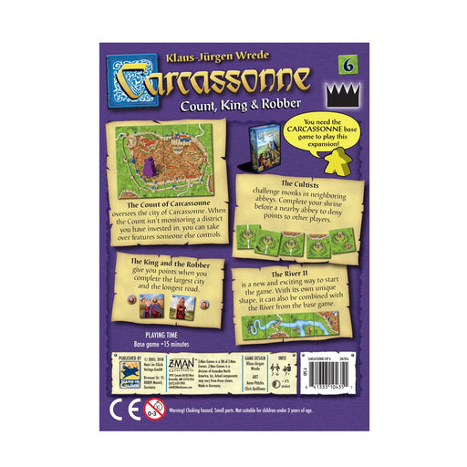 Carcassonne Expansion 6: King and Robber - Just $19.99! Shop now at Retro Gaming of Denver