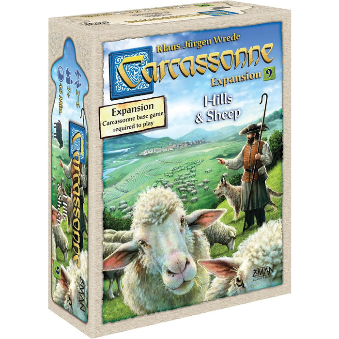 Carcassonne Expansion 9: Hills and Sheep - Just $19.99! Shop now at Retro Gaming of Denver