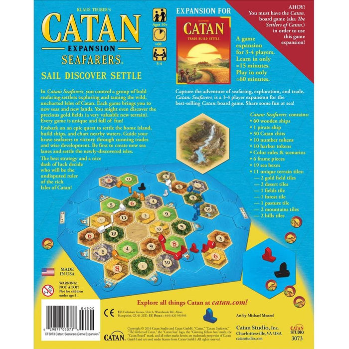 Catan Expansion - Seafarers - Just $55! Shop now at Retro Gaming of Denver