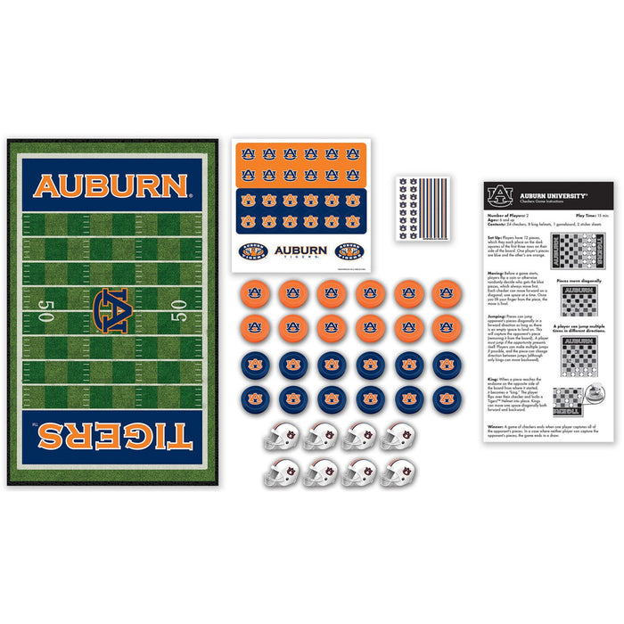 Auburn Tigers Checkers Board Game - Just $19.99! Shop now at Retro Gaming of Denver