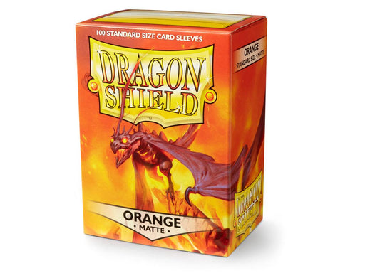 Dragon Shield Matte Sleeve - Orange ‘Usaqin 100ct - for just $14.99! 
