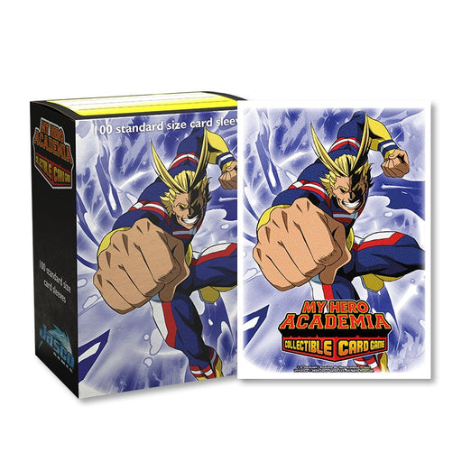 Dragon Shield My Hero Academia All Might Textured Back Art Sleeves 100-Count - Just $10.95! Shop now at Retro Gaming of Denver