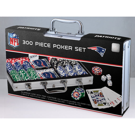 New England Patriots 300 Piece Poker Set - Just $124.99! Shop now at Retro Gaming of Denver