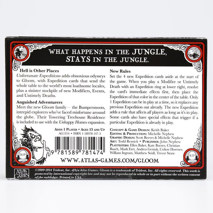 Gloom (2nd Edition): Unfortunate Expeditions - for just $17.95! 