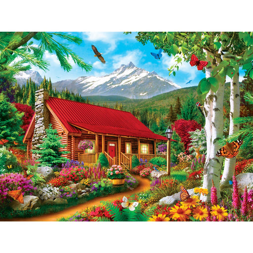 Memory Lane - Mountain Hideaway 300 Piece EZ Grip Jigsaw Puzzle - Just $14.99! Shop now at Retro Gaming of Denver