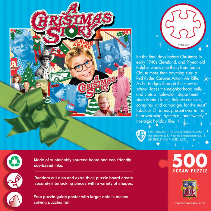 A Christmas Story - 500 Piece Jigsaw Puzzle - Just $14.99! Shop now at Retro Gaming of Denver