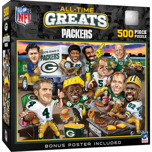 Green Bay Packers - All Time Greats 500 Piece Jigsaw Puzzle - for just $19.99! 