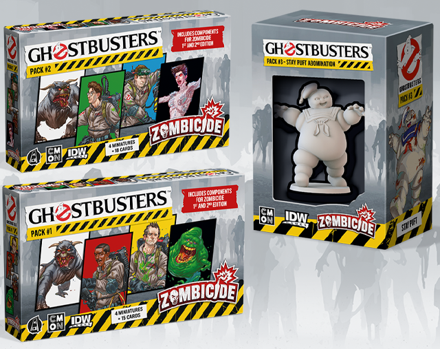 Zombicide: Ghostbusters Character Packs Bundle - for just $129.99! 