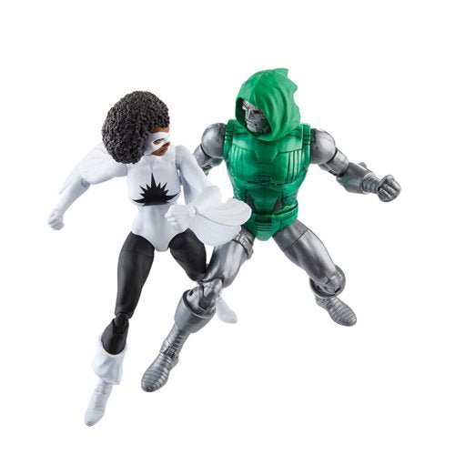 Avengers 60th Anniversary Marvel Legends Captain Marvel vs. Doctor Doom 6-Inch Action Figures - for just $57.67! 
