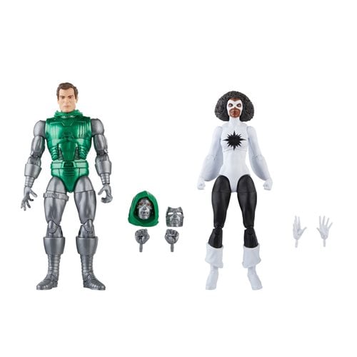 Avengers 60th Anniversary Marvel Legends Captain Marvel vs. Doctor Doom 6-Inch Action Figures - for just $57.67! 