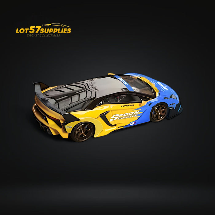 Star Model 1:64 Lamborghini Aventador LBWK LP700-4 GT EVO in Spoon Livery 1:64 - for just $34.99! 