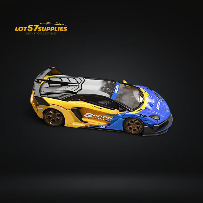 Star Model 1:64 Lamborghini Aventador LBWK LP700-4 GT EVO in Spoon Livery 1:64 - for just $34.99! 