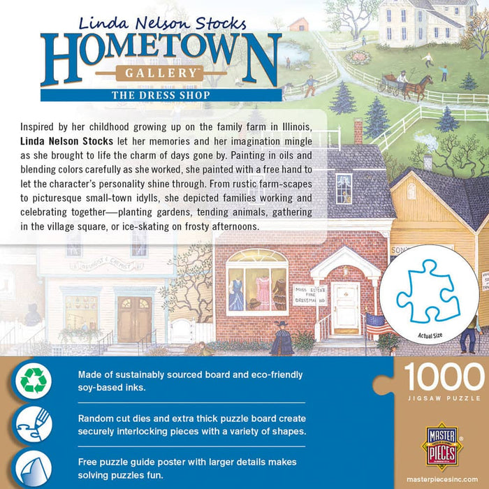 Hometown Gallery - The Dress Shop 1000 Piece Jigsaw Puzzle - for just $16.99! 