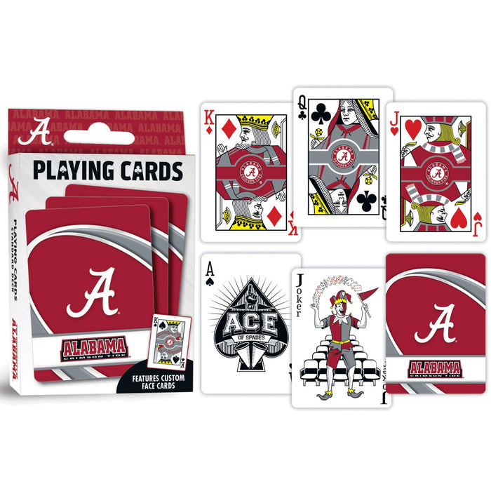 Alabama Crimson Tide Playing Cards - 54 Card Deck - Just $6.99! Shop now at Retro Gaming of Denver