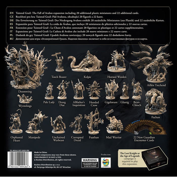 Tainted Grail - Monsters of Avalon 2 Expansion - for just $89! 