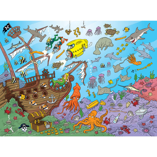 101 Things to Spot Underwater - 101 Piece Jigsaw Puzzle - Just $12.99! Shop now at Retro Gaming of Denver