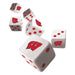 Wisconsin Badgers Dice Set - Just $4.79! Shop now at Retro Gaming of Denver