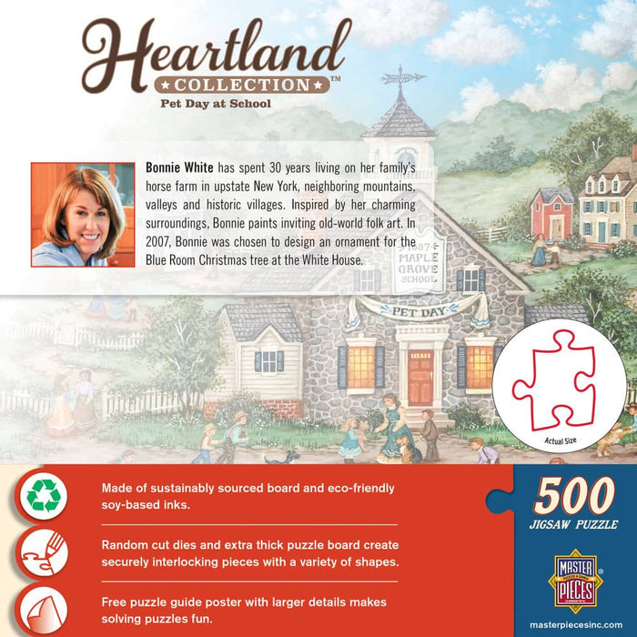 Heartland - Pet Day at School 500 Piece Jigsaw Puzzle - for just $14.99! 