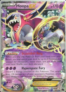 Hoopa EX (36/98) (Black Dragon - Shuntu Sadahiro) [World Championships 2016] - for just $1.60! 