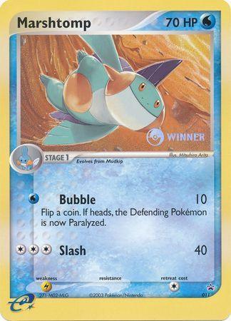 Marshtomp (011) (Jumbo Card) [Nintendo: Black Star Promos] - for just $0.10! 