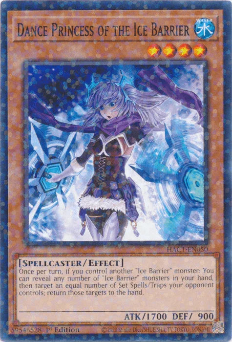 Dance Princess of the Ice Barrier (Duel Terminal) [HAC1-EN050] Common - for just $0.15! 