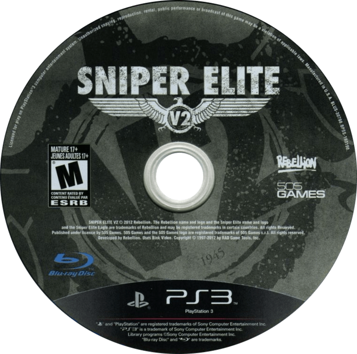 Sniper Elite V2 – PlayStation 3 (PS3) - for just $7.99! 