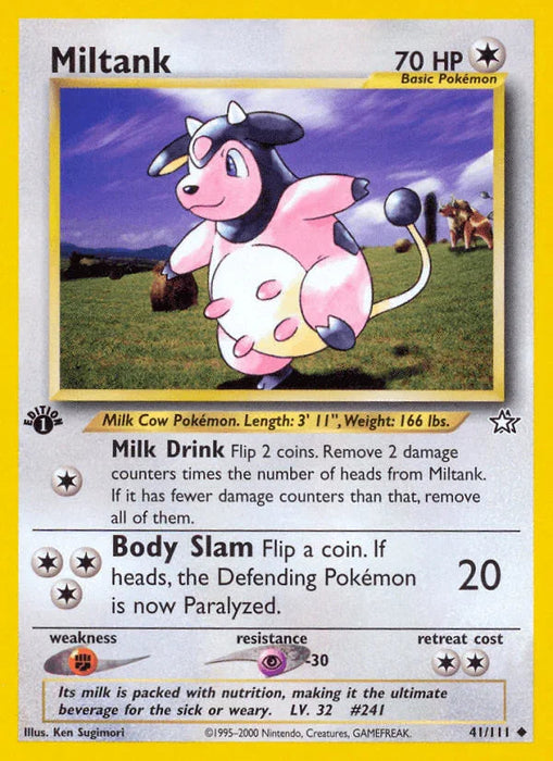 Miltank (41/111) [Neo Genesis 1st Edition] - for just $1.30! 