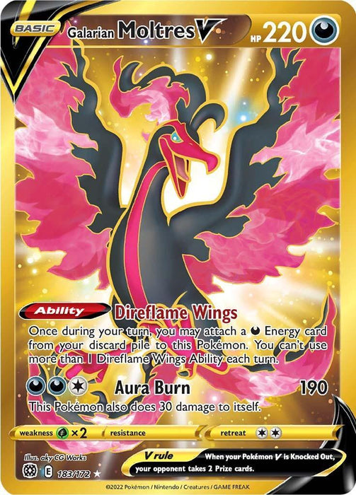 Galarian Moltres V (183/172) [Sword & Shield: Brilliant Stars] - for just $7.20! 
