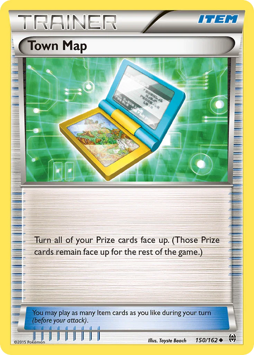 Town Map (150/162) [XY: BREAKthrough] - for just $1.05! 