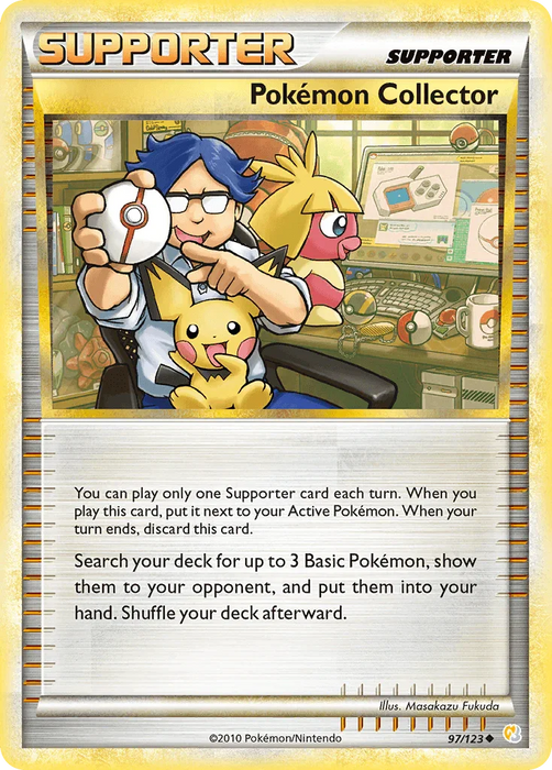 Pokemon Collector (97/123) [HeartGold & SoulSilver: Base Set] - for just $3.20! 