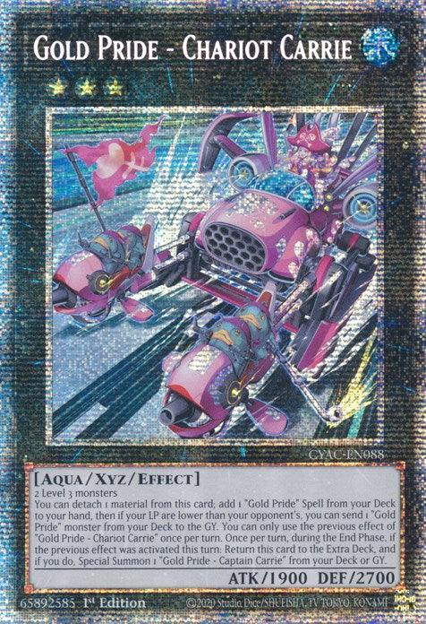 Gold Pride - Chariot Carrie [CYAC-EN088] Starlight Rare - for just $4.75! 