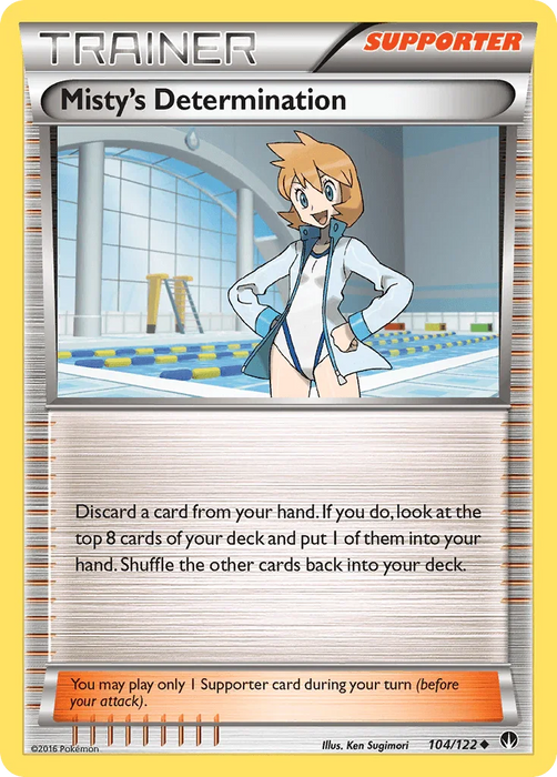 Misty's Determination (104/122) [XY: BREAKpoint] - for just $0.10! 