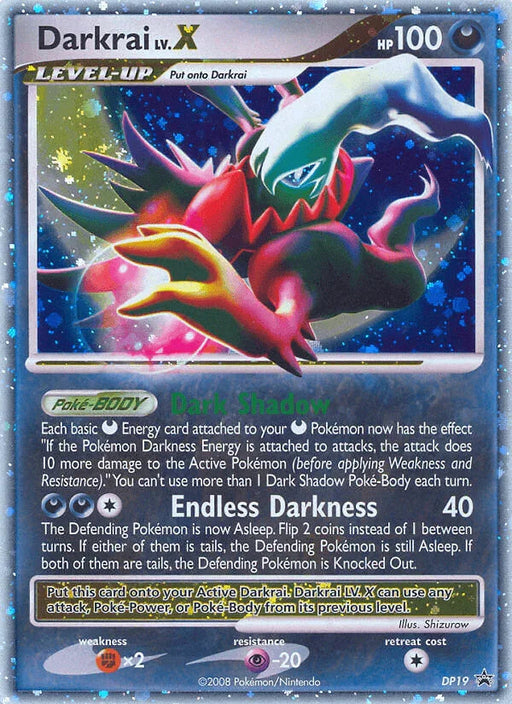 Darkrai LV.X (DP19) [Diamond & Pearl: Black Star Promos] - for just $37.75! 